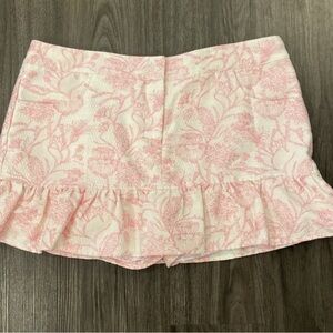 Floral Pink Skirt
